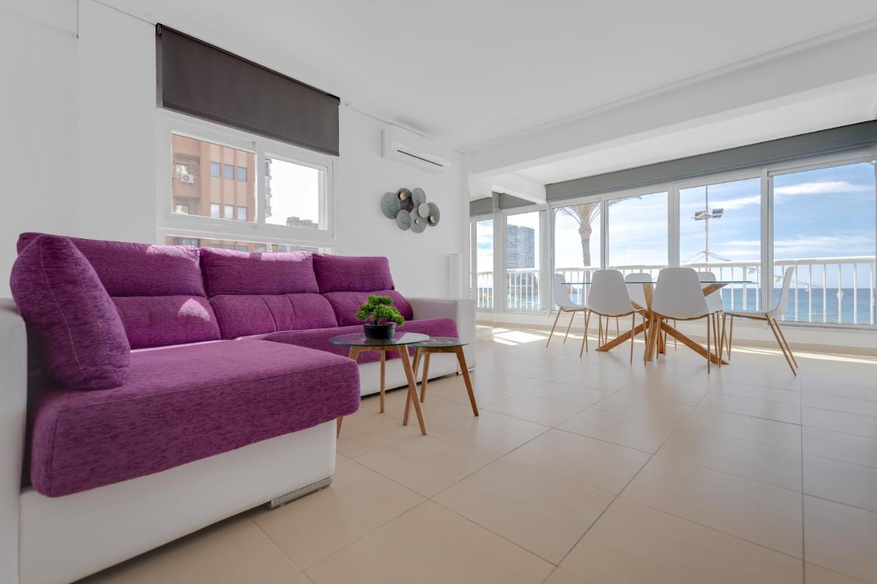 Sun Sand And Luxury Seafront Apartment Veracruz Levante Benidorm Dış mekan fotoğraf