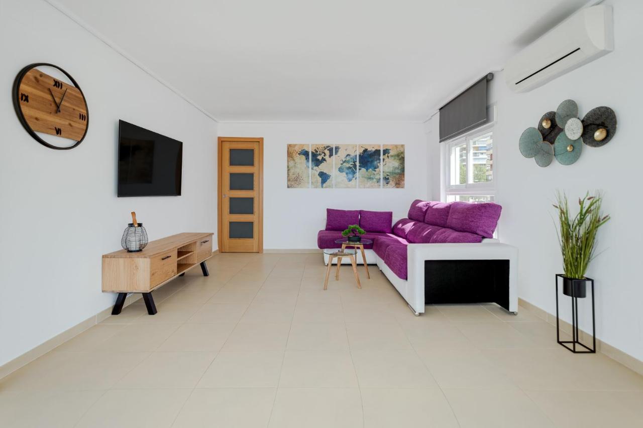 Sun Sand And Luxury Seafront Apartment Veracruz Levante Benidorm Dış mekan fotoğraf